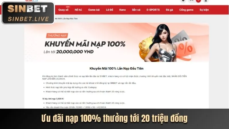 Hoàn Trả Thể Thao 777vin